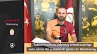 Juan Mata, en su presentación: "El Galatasaray es el equipo más exitoso de Turquía"