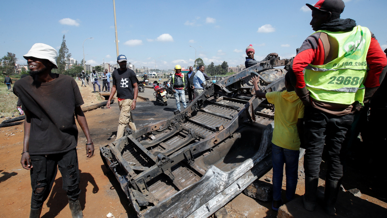 Kenyan protesters vow to continue demonstrations after violent clashes leave 23 dead