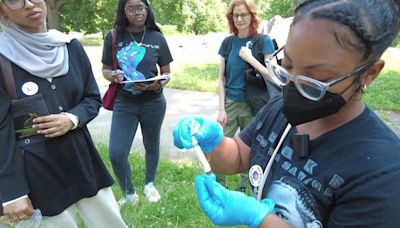 NYC Virus Hunters in search of bird flu get their hands dirty in Central Park. Here's why.