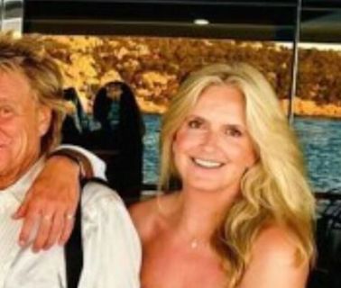 Rod Stewart and Penny Lancaster dazzle with family on luxurious £50m yacht