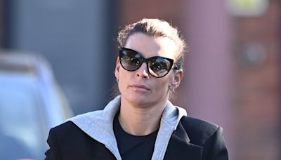 Coleen Rooney looks effortlessly chic as she leaves her Pilates class