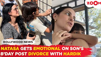 Natasa Stankovic gets EMOTIONAL on son Agastya's Birthday post divorce with Hardik Pandya