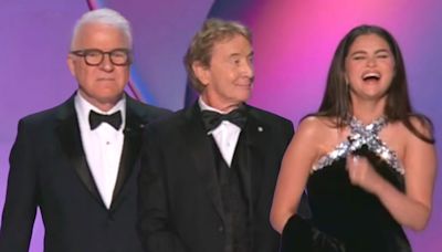 Emmys 2024: Selena Gomez Loses It as Steve Martin and Martin Short Out-Joke Each Other