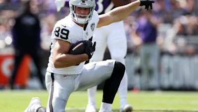 Rookie Brock Bowers breaks out at vital time for struggling Raiders offense