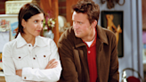 Courteney Cox Says Late Friend Matthew Perry Still "Visits" Her "A Lot"