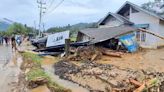 Indonesia: 19 people killed and seven missing as landslide and floods batter island of Sumatra