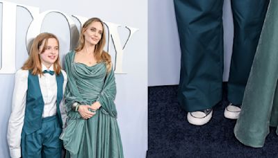 Vivienne Jolie Laces Up Her Favorite Converse Sneakers at Tony Awards 2024 With Mom Angelina Jolie