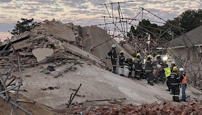 South Africa: Rescuers contact 11 survivors in collapsed building