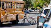 Elderly cyclist critically injured in crash with school bus in Brooklyn