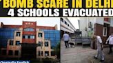 Delhi: Bomb Threat Spurs Evacuation at Four Schools, High Alert in Indian Capital | Oneindia News