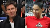 Kelsey Plum told Tom Brady it was 'about effing time' the QB came out to watch the Las Vegas Aces as a new minority owner