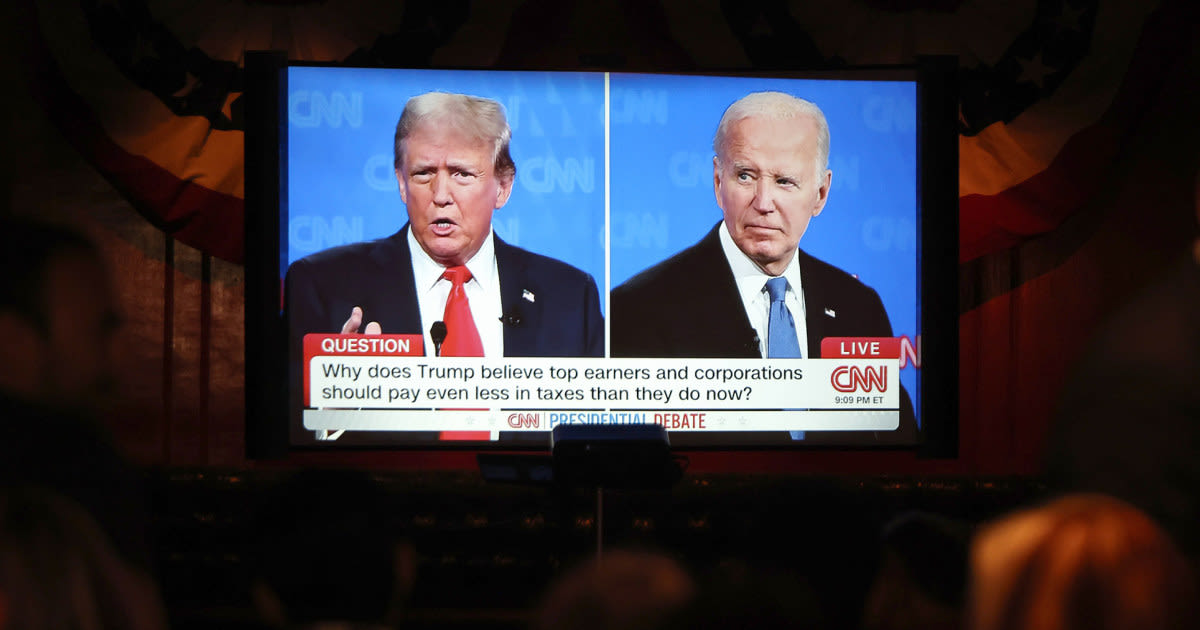 Fact-checking Biden and Trump’s claims at the first debate