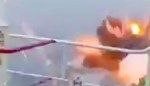 Ship Security Team Appears To Detonate Explosive-Laden Houthi Drone Boat With Gunfire