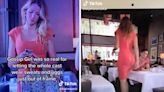 A scene from 'Gossip Girl' has gone viral on TikTok as viewers notice Blake Lively wore pulled-down sweatpants under a skin-tight mini-dress