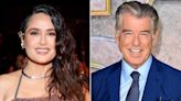 Pierce Brosnan Gets Birthday Message from Salma Hayek Pinault: 'Such Fond Memories Filming with You'