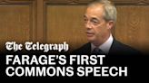 Watch: Farage attacks ‘little man’ Bercow in maiden speech in Parliament