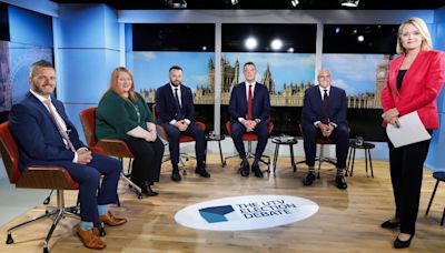 Northern Ireland parties clash in UTV election debate