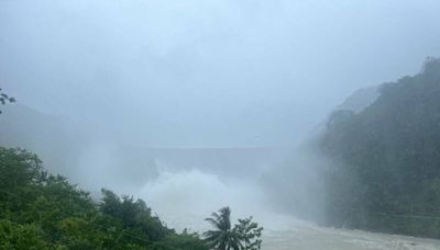 凱米颱風雨量驚人 曾文水庫4天放水量已逾1整座水庫