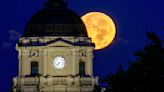 The Strawberry Full Moon of 2024 rises near the June solstice with an Antares encounter