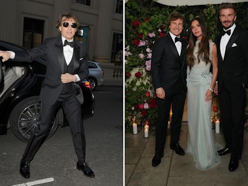 Tom Cruise ‘dumbfounded’ guests at Victoria Beckham’s 50th birthday bash with breakdancing and splits