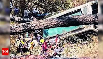 22 dead as bus falls into Jammu gorge | Jammu News - Times of India