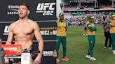 UFC Champ Dricus Du Plessis Lifts Spirits of South African Team After Hard-Fought T20 Final Loss