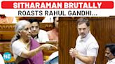 Nirmala Sitharaman’s Savage Counter To Rahul Gandhi Over ‘Halwa’ Controversy In Lok Sabha | Watch