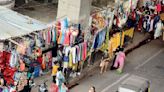 Old habits in Hatibagan: Hawkers continue encroaching on roads