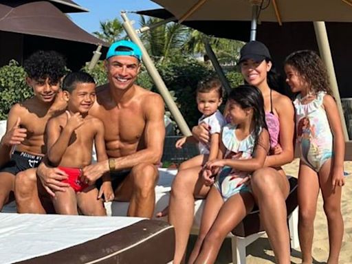 Los hijos de Cristiano Ronaldo, su mayor alegría tras el disgusto de la Eurocopa