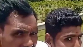 "Eyes On The Road": UP Police Shares Video Of Men Crashing Bike While Filming Reel