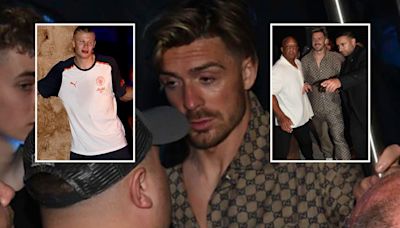 Jack Grealish is helped out of bar at 5am as City's wild celebrations continue