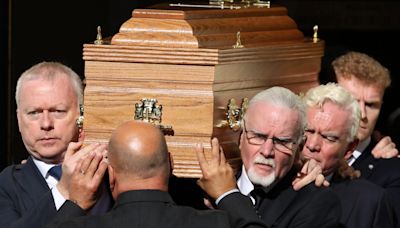 'Will always love him' - Son's funeral tribute as John O'Driscoll laid to rest