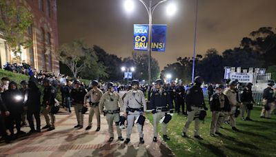 UCLA anti-Israel protesters ask supporters for vegan and gluten-free food, zip ties, shields and EpiPens