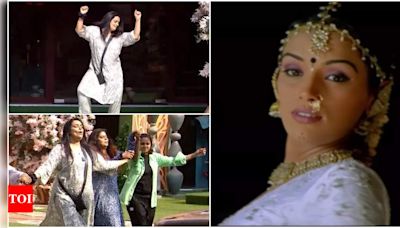 Bigg Boss Malayalam 6: Shwetha Menon dances to 'Alare Govinda' after 23 years - Times of India