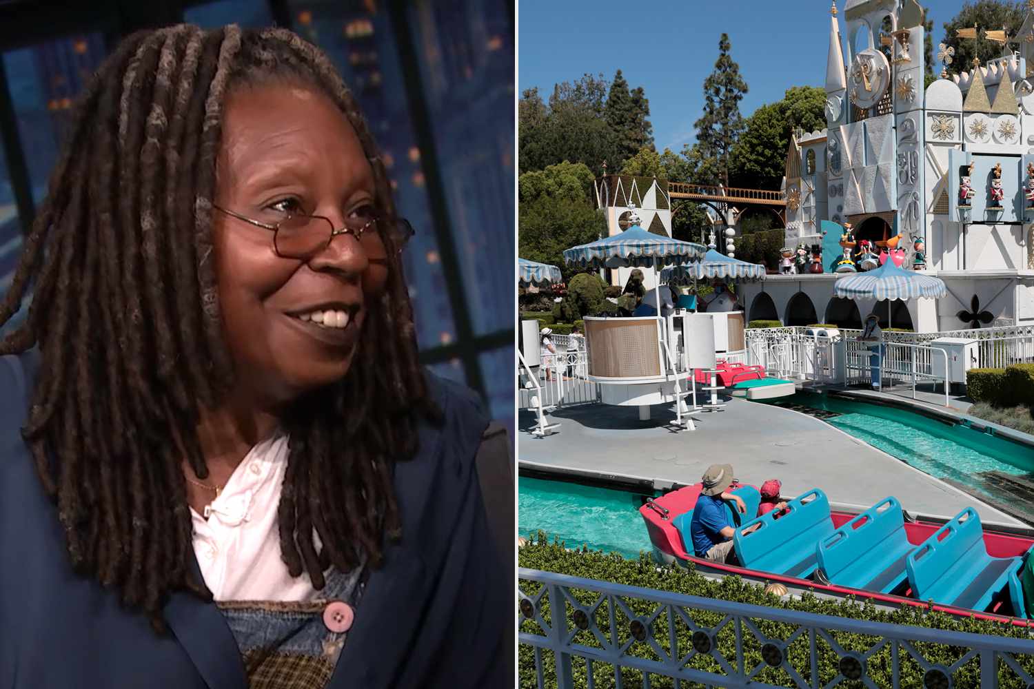 Whoopi Goldberg blew her mother's ashes into water at Disneyland's It's a Small World ride: 'I'd scoop some of her up'