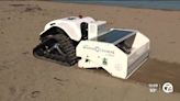 VIDEO: Watch 'BeBot' robot clean up litter on Belle Isle's beach