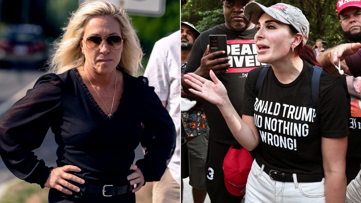 MAGA Civil War Erupts as Laura Loomer and MTG Trade Blows in Public