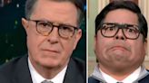 George Santos Gives Most Brazen Response Yet In Spoof Colbert Interview