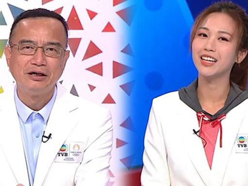 巴黎奧運 | TVB鍾志光終於放假！何沛珈坐上主持枱表現淡定！一句話獲專業評判讚有做功課 | 娛樂情報