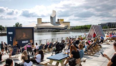 MediaCity's free waterside cinema is showing Barbie, Mean Girls, Top Gun and more this school holidays