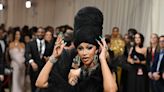 Cardi B Makes Dramatic Arrival in Voluminous Black Windowsen Dress That Covered Met Gala 2024’s Entire Red Carpet