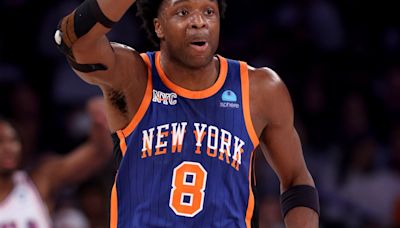 OG Anunoby injury update after New York Knicks star is forced to miss game three