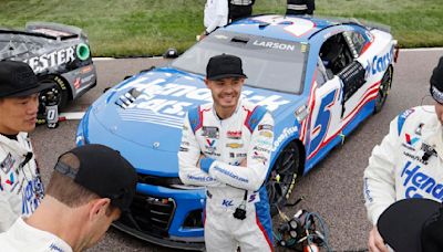 NASCAR Cup champion Kyle Larson scheduled to race in Davenport on Tuesday