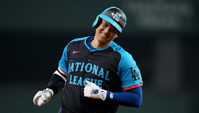 Shohei Ohtani launches home run at All-Star Game, first Dodger homer at Midsummer Classic since Mike Piazza