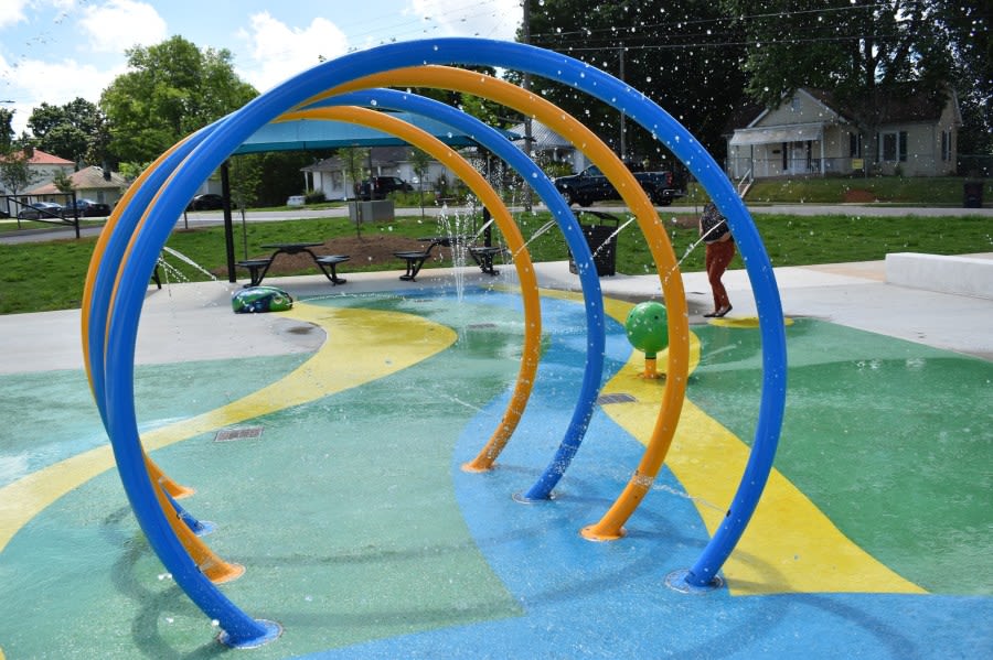 City of Danville celebrates opening of Third Avenue Splash Pad