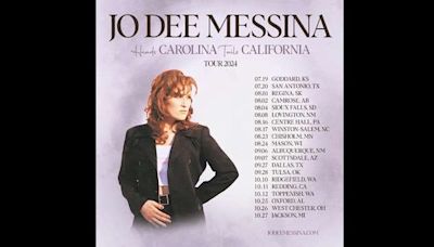 Jo Dee Messina Announces Final Leg Of The 2024 Heads Carolina, Tails California Tour