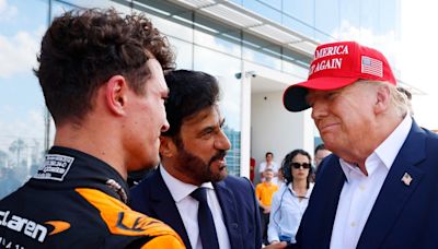 Donald Trump gratuliert Miami-Überraschungssieger Lando Norris