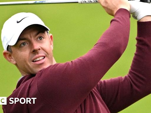 BMW PGA Championship: Rory McIlroy two shots off leader Matthew Baldwin at Wentworth