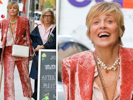 Sharon Stone spotted with walking cane after making unassisted gala appearance