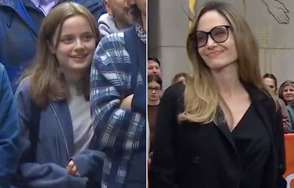 Angelina Jolie's Daughter Vivienne, 15, Makes Rare Appearance in “Today ”Crowd to Support Mom and“ Outsiders ”Cast